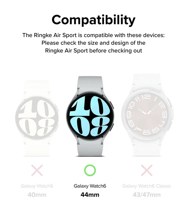 Estuche Ringke Air Sports Samsung Galaxy Watch 6 - 44mm