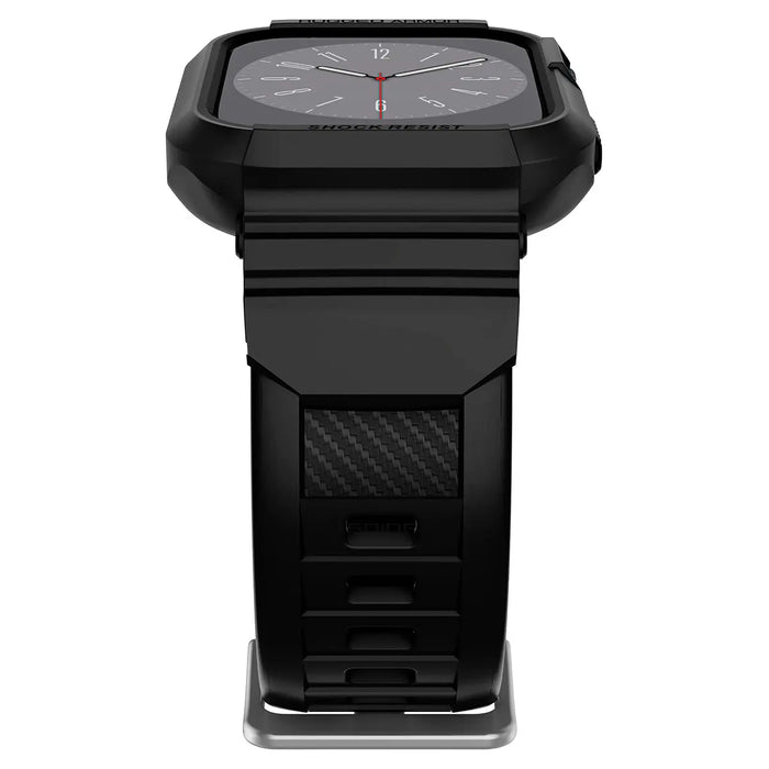 Pulso Estuche Spigen Rugged Armor Pro Apple Watch (45/44 mm) - Negro