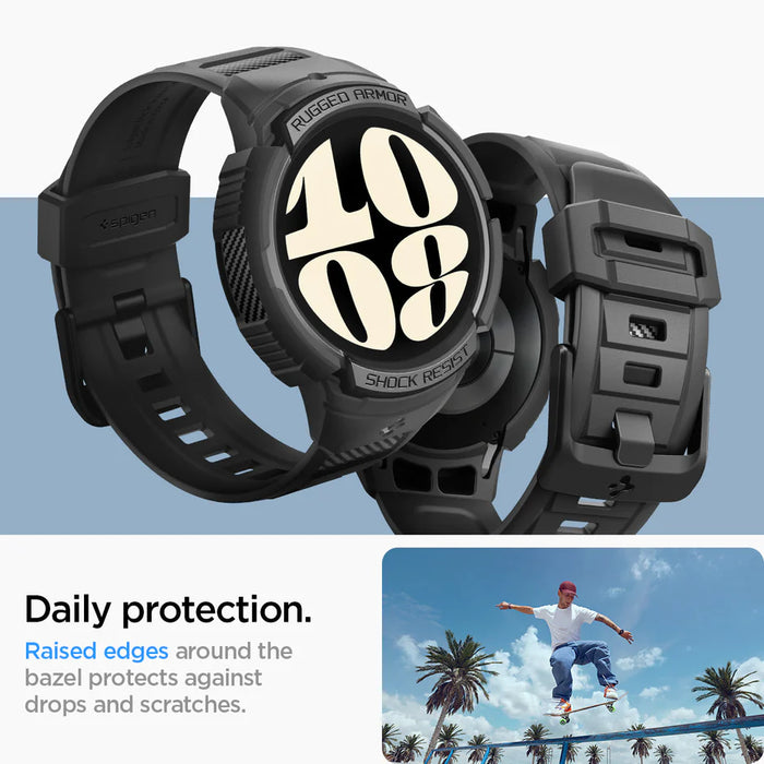 Pulso Estuche Spigen Rugged Armor Pro Samsung Galaxy Watch 6 44mm
