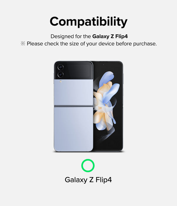 Vidrio Flexible Ringke Display Cover Samsung Galaxy Z Flip 4 [3 pack]