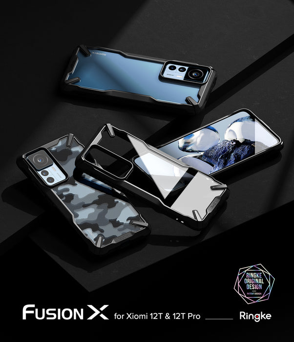 Estuche Ringke Fusion X Xiaomi 12T Pro / 12T - Camo