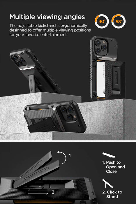 Estuche VRS Design Damda Glide Hybrid Apple iPhone 14 Pro