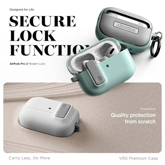 Estuche VRS Design Modern Lock Apple Airpods Pro 2 - Verde Marino