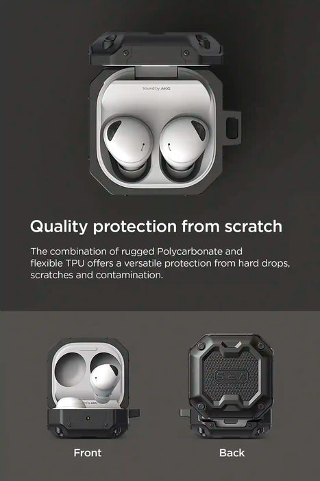 Estuche VRS Design Terra Guard Fit Samsung Galaxy Buds 2 / Pro / Live