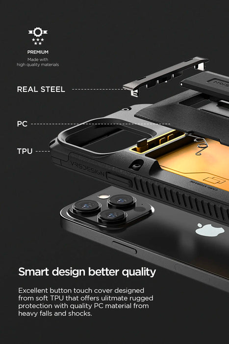 Estuche VRS Design Damda Glide Hybrid Apple iPhone 14 Pro Max