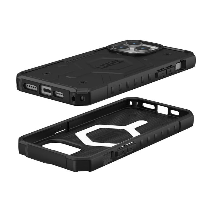 Estuche UAG Pathfinder Magsafe iPhone 15 Pro Max - Negro