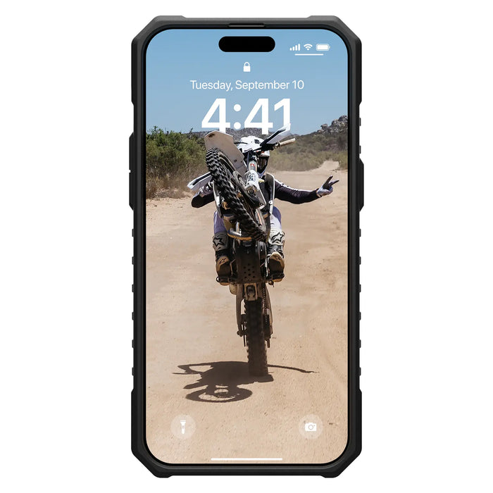 Estuche UAG Pathfinder Magsafe iPhone 15 Pro Max - Negro
