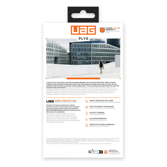Estuche UAG Pylo Magsafe Apple iPhone 15 Pro Max - Ice Gold