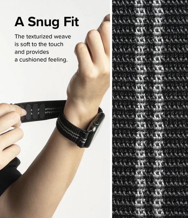 Pulso de repuesto Ringke Sports Air Loop Apple Watch - Negro