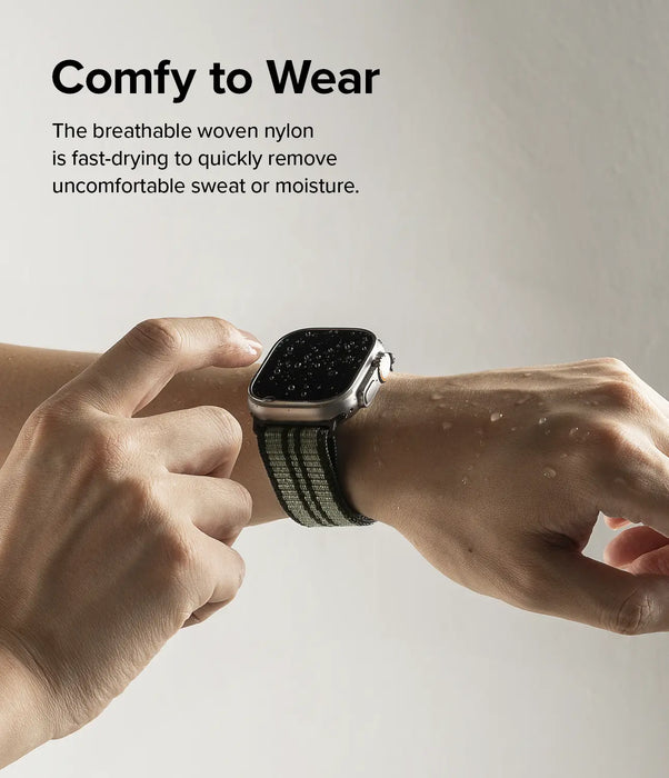 Pulso de repuesto Ringke Sports Air Loop Apple Watch - Verde