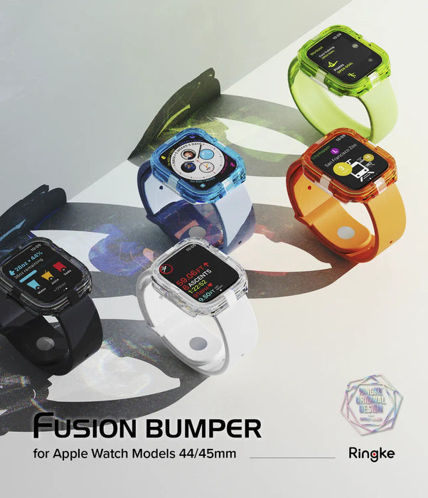 Estuche Ringke Fusion Bumber Apple Watch 8 7 6 5 4 SE1/2 - Naranja