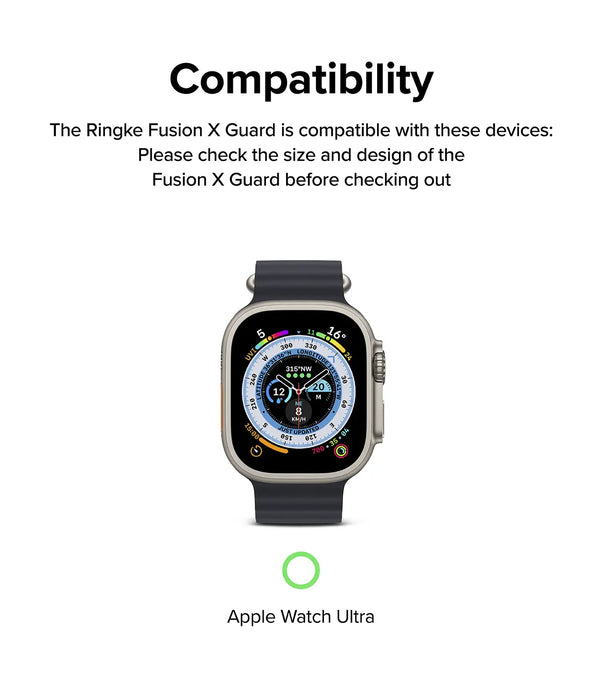 Estuche Pulso Ringke Fusion X Guard Apple Watch Ultra - Amarillo