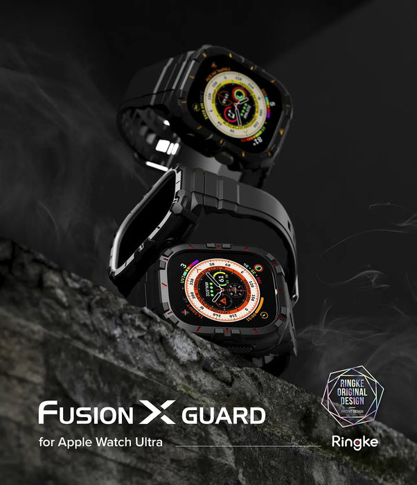 Estuche Pulso Ringke Fusion X Guard Apple Watch Ultra - Amarillo