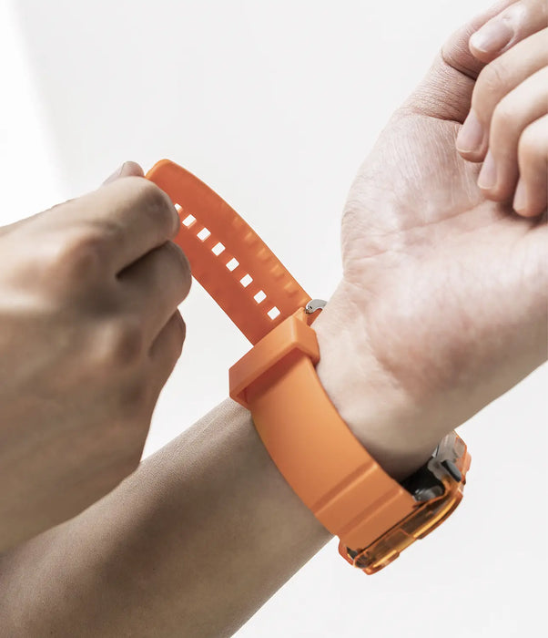 Pulso de repuesto Ringke Rubber One Bold Apple Watch - Naranja