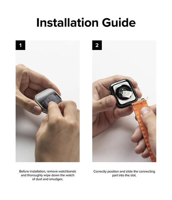 Pulso de repuesto Ringke Rubber One Bold Apple Watch - Naranja