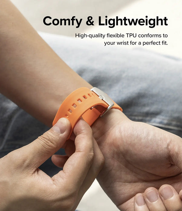 Pulso de repuesto Ringke Rubber One Bold Apple Watch - Naranja