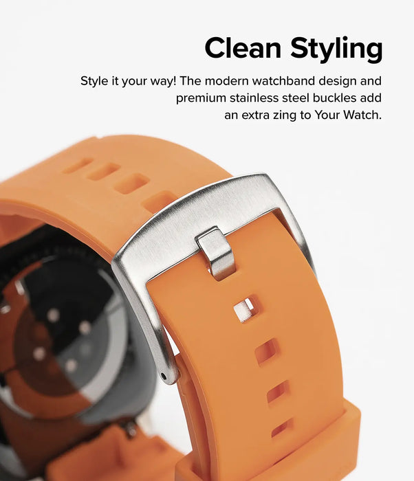 Pulso de repuesto Ringke Rubber One Bold Apple Watch - Naranja