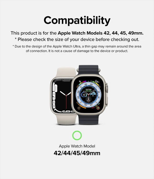 Pulso de repuesto Ringke Rubber One Bold Apple Watch - Naranja