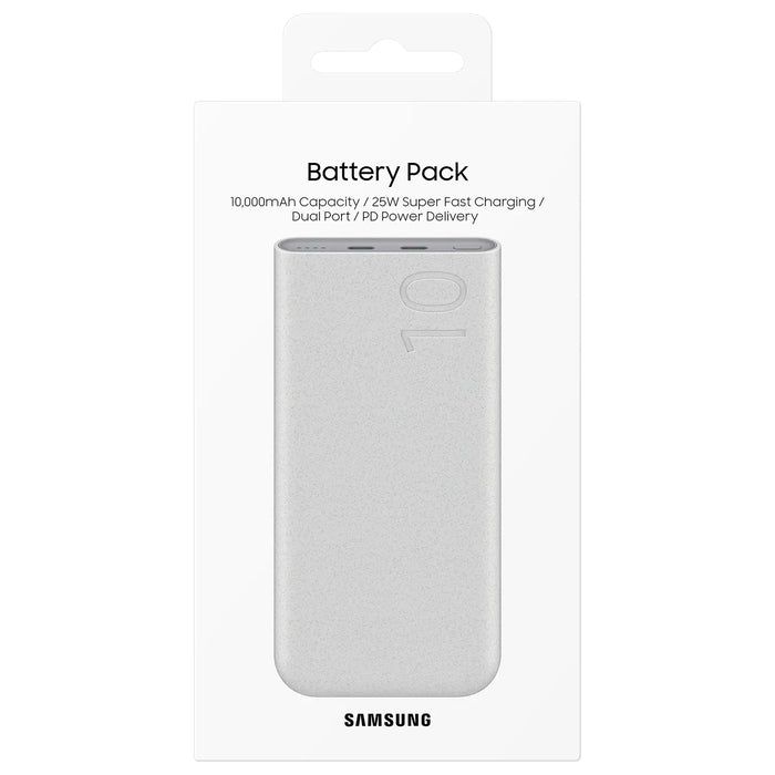 Cargador Portátil Power Bank Samsung Carga Super Rápida 25W 10.000 mAh EB-P3400