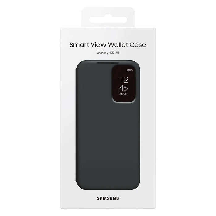 Estuche Smart View Wallet Case Samsung Galaxy S23 FE - Negro