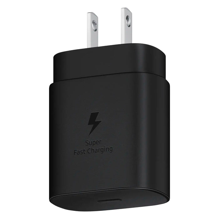 Cargador de Pared Samsung 25W USB-C Carga Super Rápida [Sin Cable]