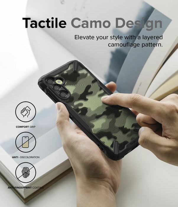 Estuche Ringke Fusion X Samsung Galaxy A14 / 5G - Camo