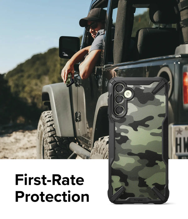 Estuche Ringke Fusion X Samsung Galaxy A14 / 5G - Camo