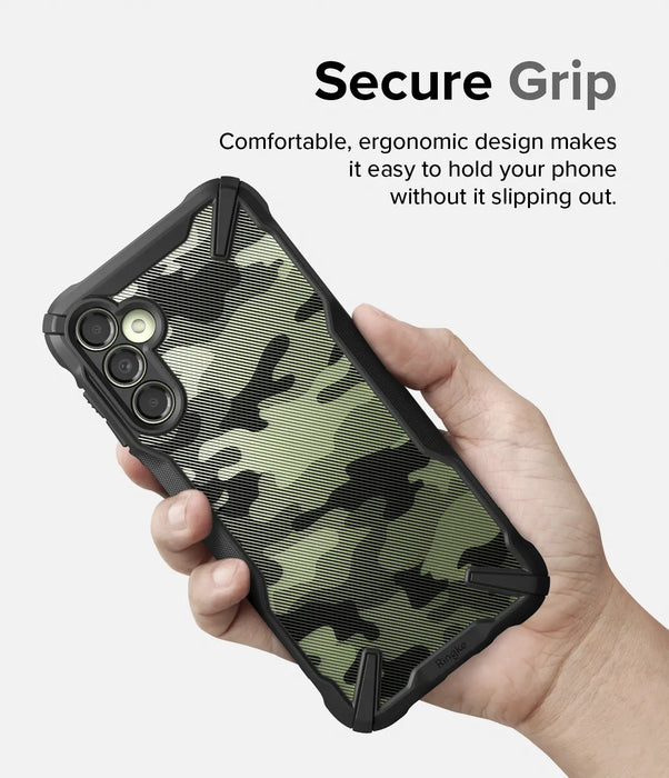 Estuche Ringke Fusion X Samsung Galaxy A14 / 5G - Camo