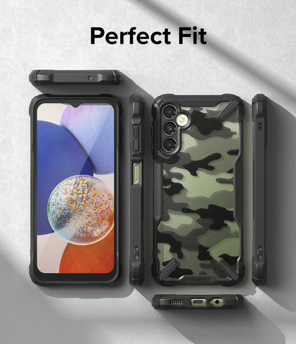Estuche Ringke Fusion X Samsung Galaxy A14 / 5G - Camo