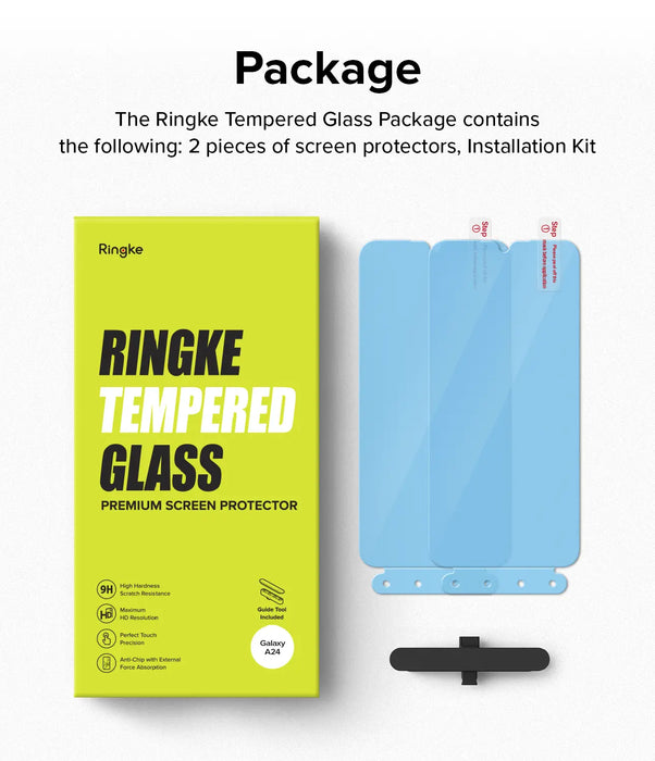Vidrio Templado Ringke Samsung Galaxy A24 [2 pack]