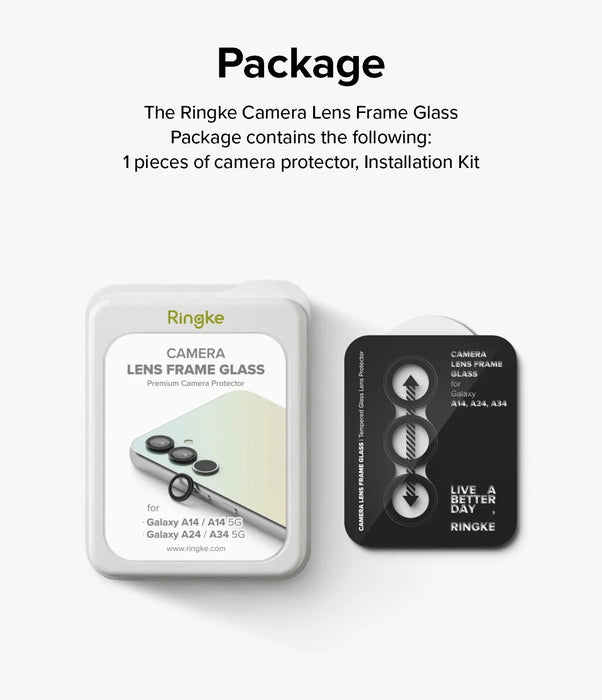 Protector de lentes de cámara Ringke Samsung Galaxy A14 / A24 / A34 5G