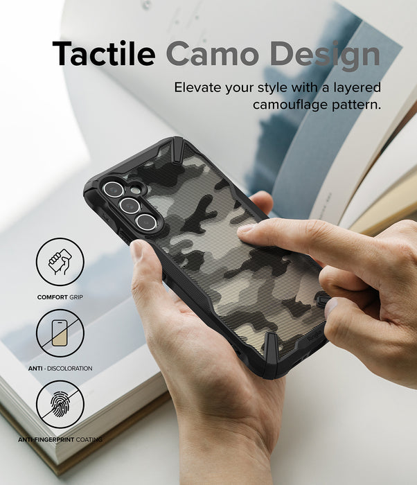 Estuche Ringke Fusion X Samsung Galaxy A34 5G - Camo