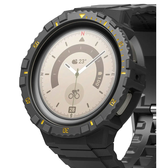 Estuche Pulso Ringke Fusion X Guard Samsung Galaxy Watch 5 Pro - 45mm - Amarillo