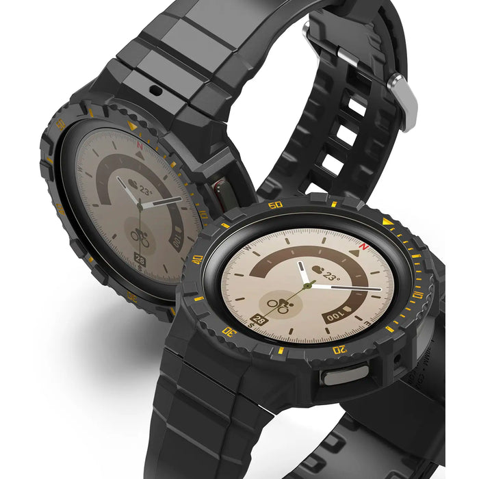 Estuche Pulso Ringke Fusion X Guard Samsung Galaxy Watch 5 Pro - 45mm - Amarillo