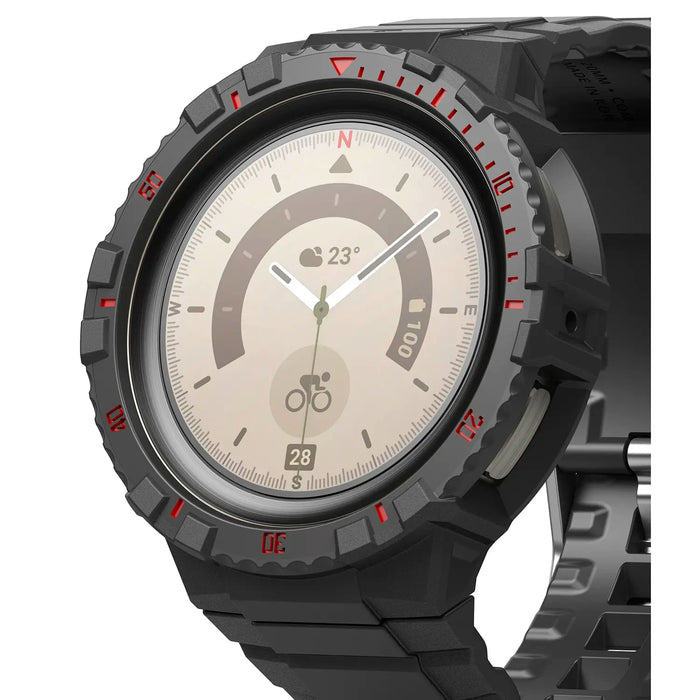 Estuche Pulso Ringke Fusion X Guard Samsung Galaxy Watch 5 Pro - 45mm - Rojo