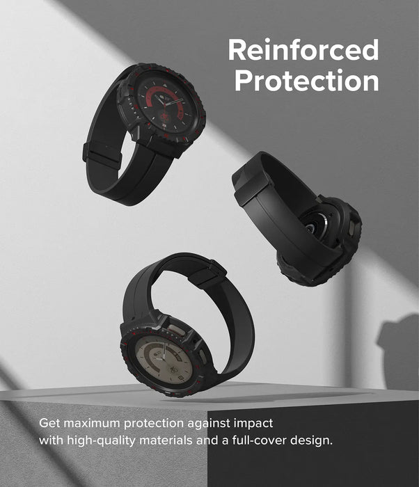 Estuche Ringke  Fusion X Samsung Galaxy Watch 5 Pro - 45mm - Rojo