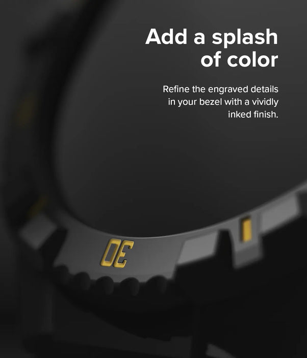 Estuche Ringke  Fusion X Samsung Galaxy Watch 5/4 - 44mm - Amarillo
