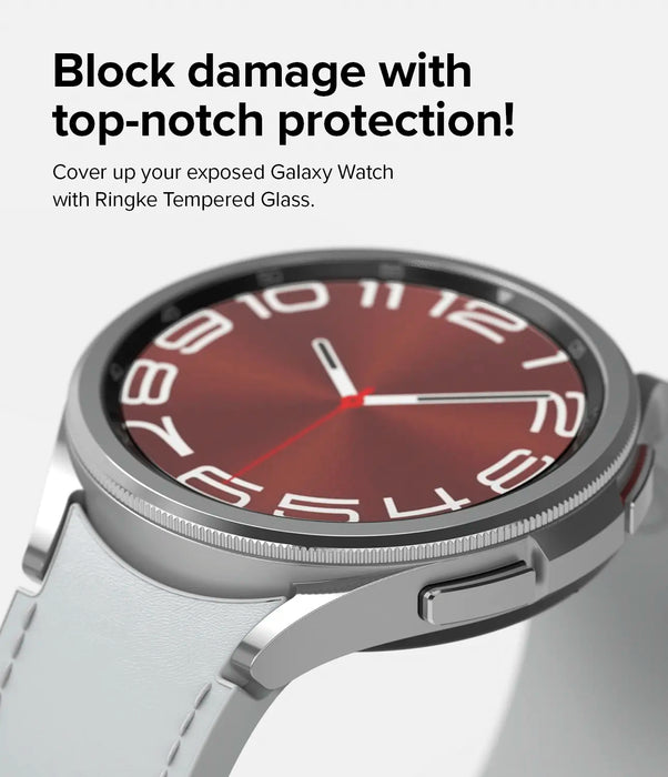 Vidrio Templado Ringke Samsung Galaxy Watch 6 Classic 47mm [4 pack]