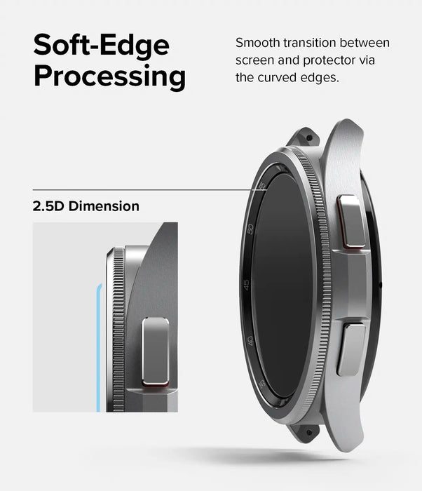 Vidrio Templado Ringke Samsung Galaxy Watch 6 Classic 47mm [4 pack]