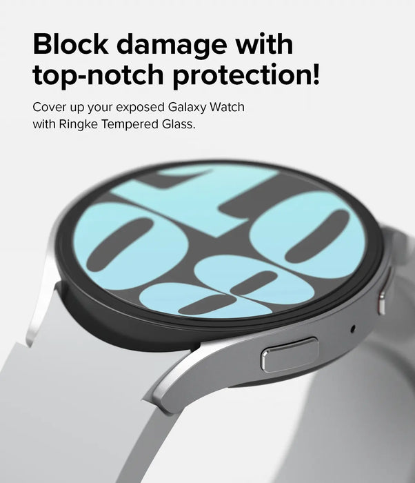 Vidrio Templado Ringke Samsung Galaxy Watch 6 44mm [4 pack]