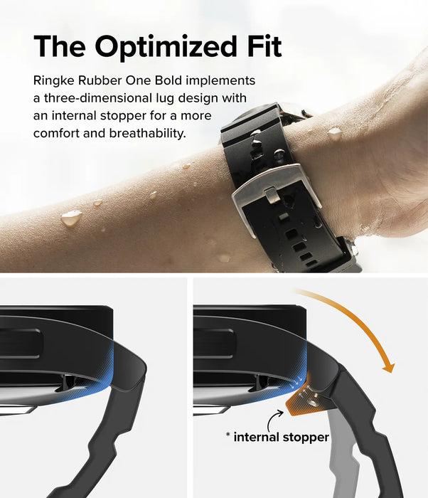 Pulso de repuesto Ringke Rubber One Bold Samsung Galaxy Watch 20mm - R