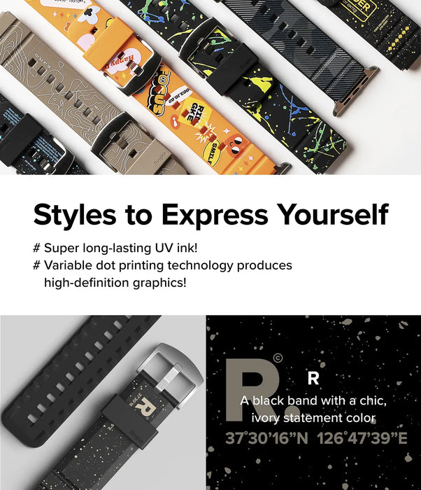 Pulso de repuesto Ringke Rubber One Bold Samsung Galaxy Watch 20mm - R