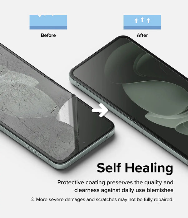 Vidrio Flexible Ringke Dual Easy Film Samsung Galaxy Z Flip 5 [2 pack]