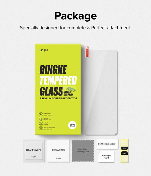 Vidrio Templado Exterior Ringke Samsung Galaxy Z Fold 5