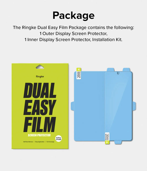Vidrio Flexible Ringke Dual Easy Samsung Galaxy Z Fold 5