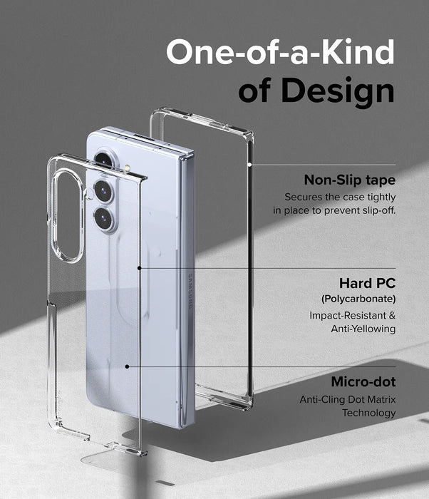 Estuche Ringke Slim Samsung Galaxy Z Fold 5 - Claro