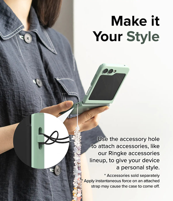 Estuche Ringke Slim Samsung Galaxy Z Flip 5 - Menta