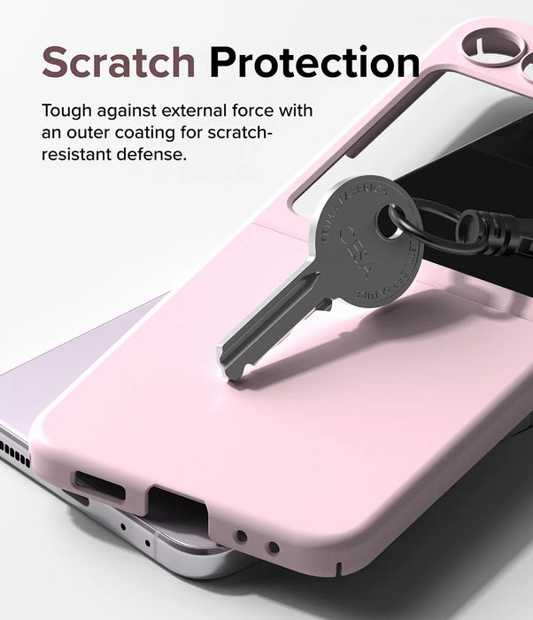 Estuche Ringke Slim Samsung Galaxy Z Flip 5 - Rosa