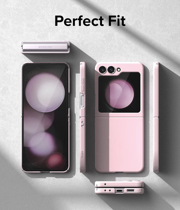 Estuche Ringke Slim Samsung Galaxy Z Flip 5 - Rosa
