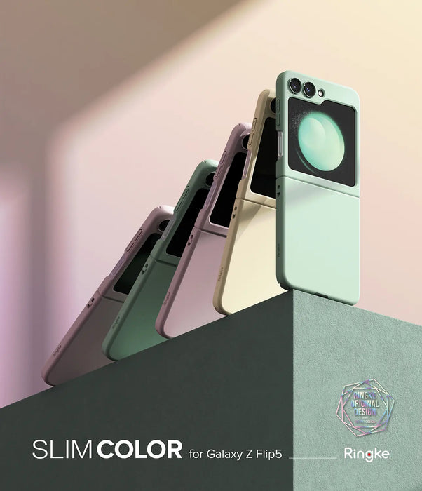 Estuche Ringke Slim Samsung Galaxy Z Flip 5 - Rosa